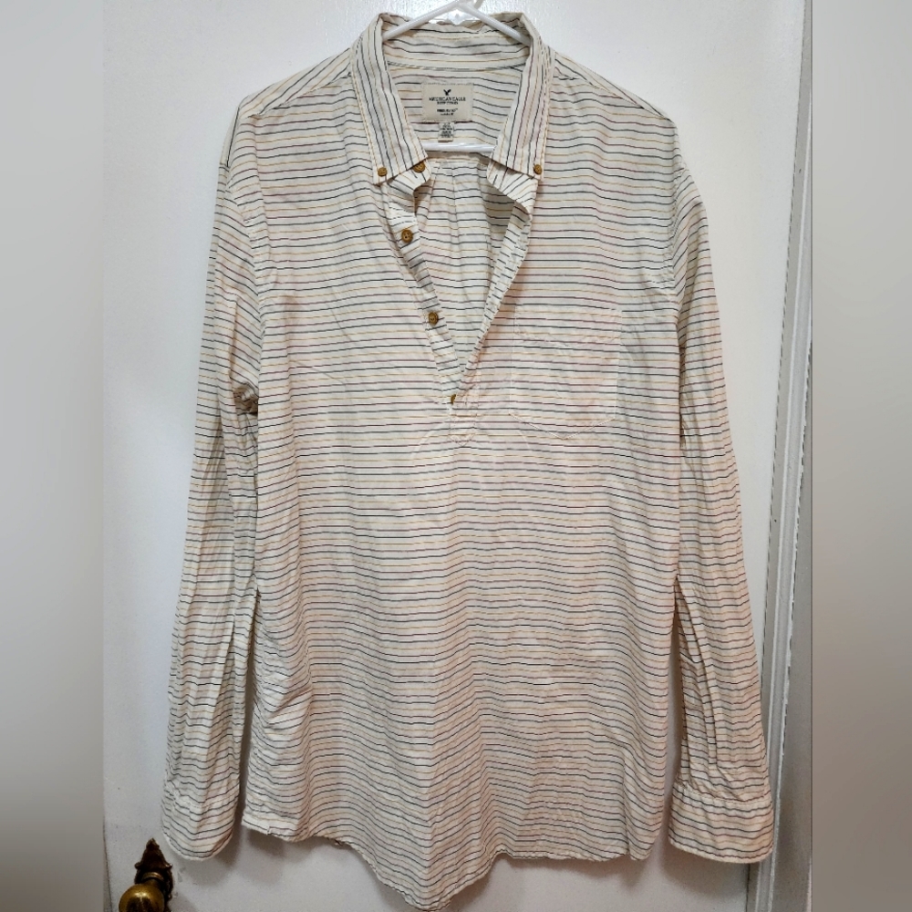 American Eagle XL Mens pull over soft shirt